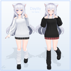 『サリア (Saria)』 Daylily for Saria