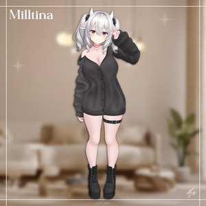 『13アバター対応』 Aberrant Cardigan 【3D衣装モデル】 缩略图 7