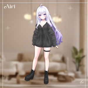 『13アバター対応』 Aberrant Cardigan 【3D衣装モデル】 缩略图 11