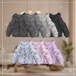 『13アバター対応』 Aberrant Cardigan 【3D衣装モデル】 缩略图 4