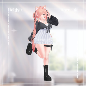 『12アバター対応』 Linger Knit 【3D衣装モデル】 缩略图 16