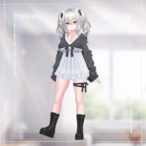 『12アバター対応』 Linger Knit 【3D衣装モデル】 缩略图 6