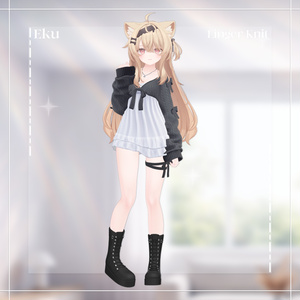 『12アバター対応』 Linger Knit 【3D衣装モデル】 缩略图 11