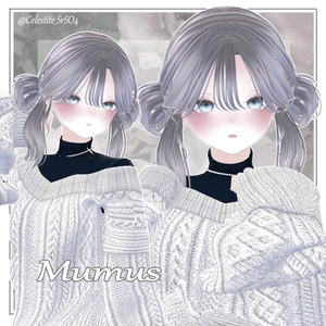 【12アバター対応】Velia twin Hair 缩略图 11
