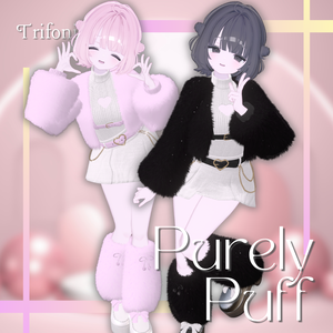 【5アバター/まめふれんず対応】🎀Purely Puff🎀