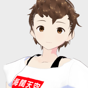 VRoid用　男女兼用　前髪　リーゼント　ポンパドール