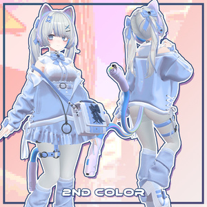 VRChat向けオリジナル3Dモデル「Maon」Mobile対応 缩略图 6