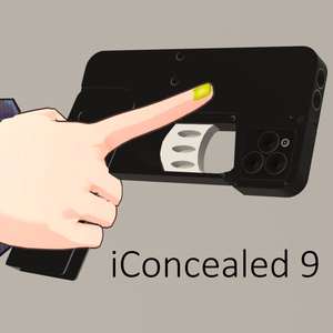 【無料版あり】スマホ型上下二連式拳銃「iConcealed 9」【VRC想定】