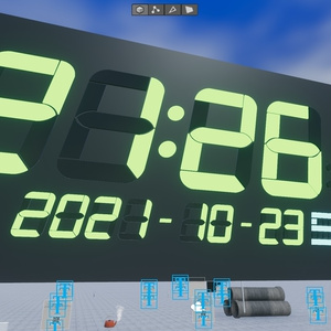 [VRCワールド] UdonSharp時計 缩略图 3