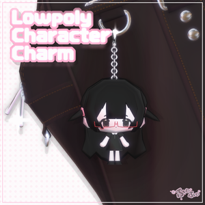 ❤️ Sale!❤️ lowpoly character charm