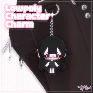 ❤️ Sale!❤️ lowpoly character charm