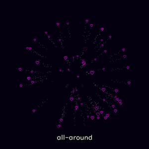 Unity VFX Heart particle（ハートのパーティクル）