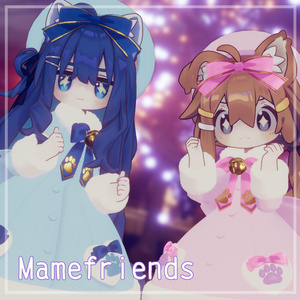【3D衣装】【VRChat想定】【8アバター対応】「Paw Bell Coat - パウベルコート - 」 缩略图 6