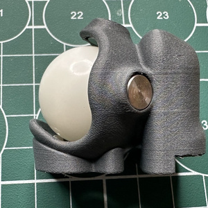roBa-Like 無線Keyball ロープロ+25mmトラックボール keyball、moNa、roBa向け】25mm用トラックボールケース（蓋あり
