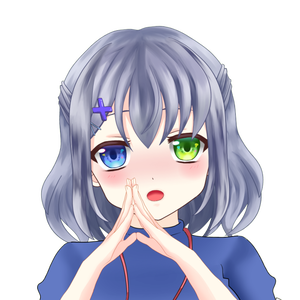 【VTuber向け】指先を合わせた手　Vtuber素材【商用利用OK】