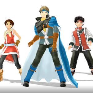 【幻水MMD+百英雄伝MMD】5体MMDモデル【無料配布用】