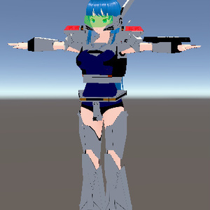 ９８式警察用レイバー「パトレイバー」二号機　擬人化