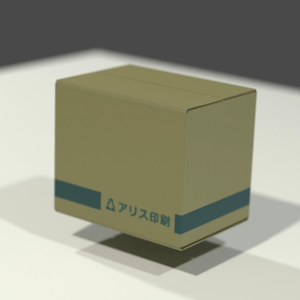 アリス3D小物類「印刷所のダンボール箱」