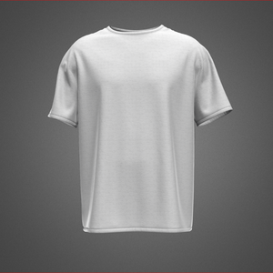 Oversized t-shirt 3D Clothing 3D Model VRChat オーバーサイズTシャツ3D衣類3DモデルVRChat