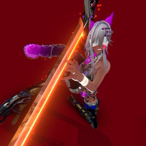 【VRChat想定】大剣 GREAT SWORD｜抜刀ギミック・エンチャント・ワールド固定・武器ケース付き 缩略图 6