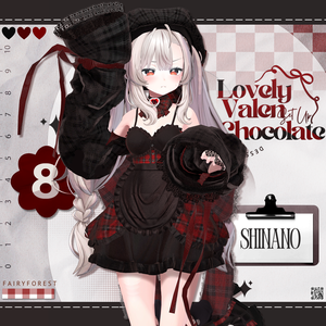 ♥【8アバター対応】Lovely Valen Chocolate Set Up