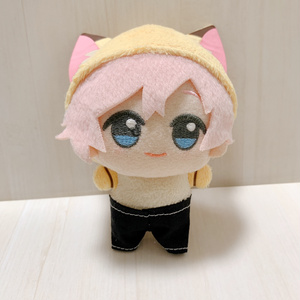 ちびぐるみ用 ぬい服 千鳥格子柄サロペットセット - れむぬい屋
