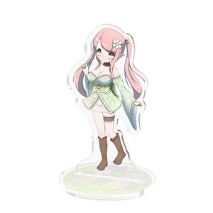 なんか変わった和装の少女　アクリルフィギュア