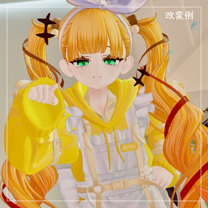 【改変用マスク】夢川有栖ちゃん用の改変おたすけマスクセット！【VRChat想定】】 缩略图 6
