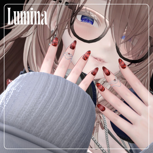【14アバター対応ネイル】Lustre Line ラスターライン【VRChat想定】 缩略图 8