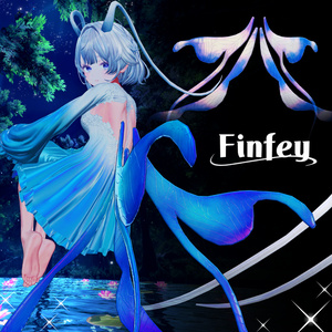 【透き通る翼】Finfey フィンフェイ【VRChat想定】
