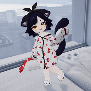 🐱9/6 (日)までセール中🥐【キプフェル / コロネ / Noix対応】Sleepy​ Shimaenaga【VRChat想定衣装】 缩略图 16