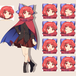 赤蛮奇　立ち絵素材
