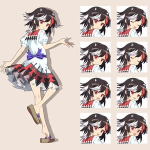 鬼人正邪　立ち絵素材