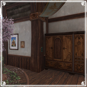 【VRCワールド】中世ファンタジーハウス(家具フルセット84点) 缩略图 11
