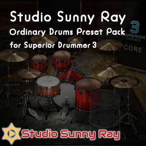 Studio Sunny Ray Ordinary Drums Preset Pack for Superior Drummer 3