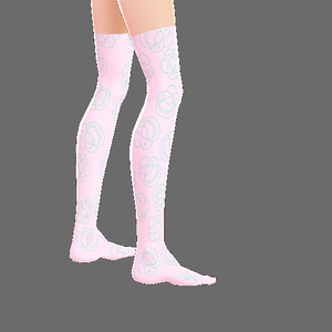 pink knee/thigh highs pacifier line art ddlg ddlb mdlg mdlb agere cgl VRoid