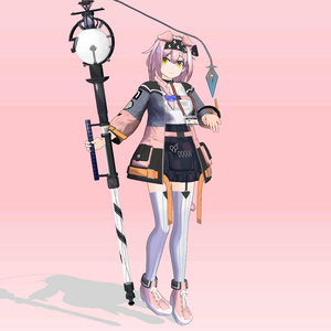 【無償頒布】MMDモデル／ゴールデングロー（二次創作）