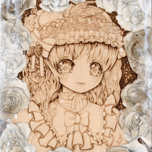 【一点物原画】見えるもの