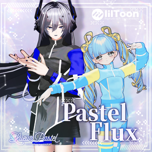 ✨サマーセール中✨【13Avatar対応】Pastel Flux【VRC想定衣装】