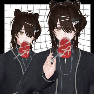 【11アバター対応】Veilparde Hair【VRC Hair】 缩略图 10