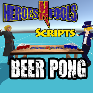 (HnF) Optimized VRC Udon Beer Pong Table