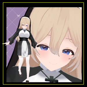 【vroid】シスターさん