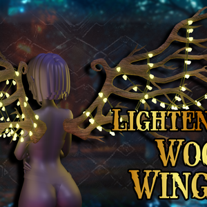 Lighten Wooden Wings (Sakyubasua collection) 