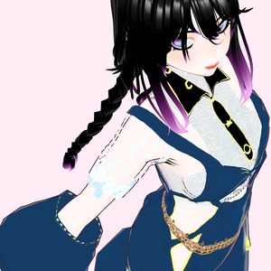[ vrhatmodel, vroid model] Blue model