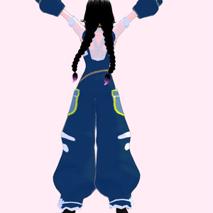 [vrchat avtar] pink girl - racroi - BOOTH