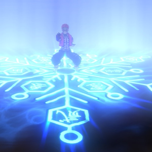 Unity effect of [Demon Slayer] Akaza's skill suitable for VRChat