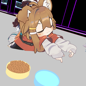 [3D Unity] Pet フードボウル  PET FOOD BOWL