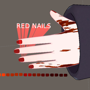 [Texture] Rusk Red Nails