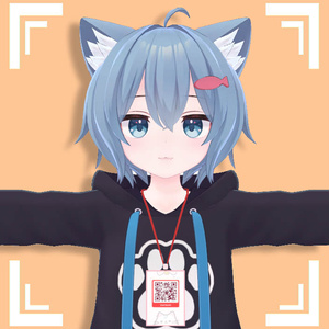 【VRChat】Necklace ID Badge Card MA Physbone