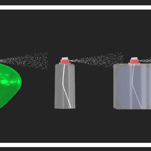 【VRChat】 Perfume Spray Contact Spray Physbone